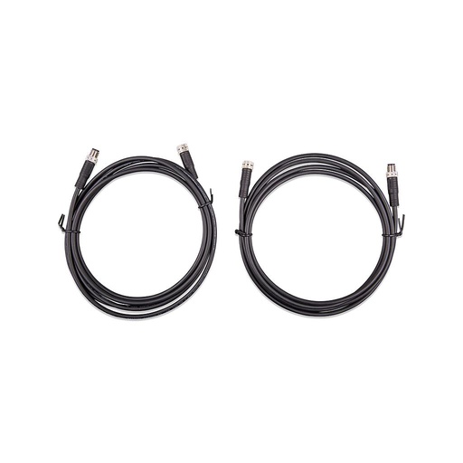 [ASS030560500] M8 Circular Connector M/F 3 Pole Cable 5m (Pair)
