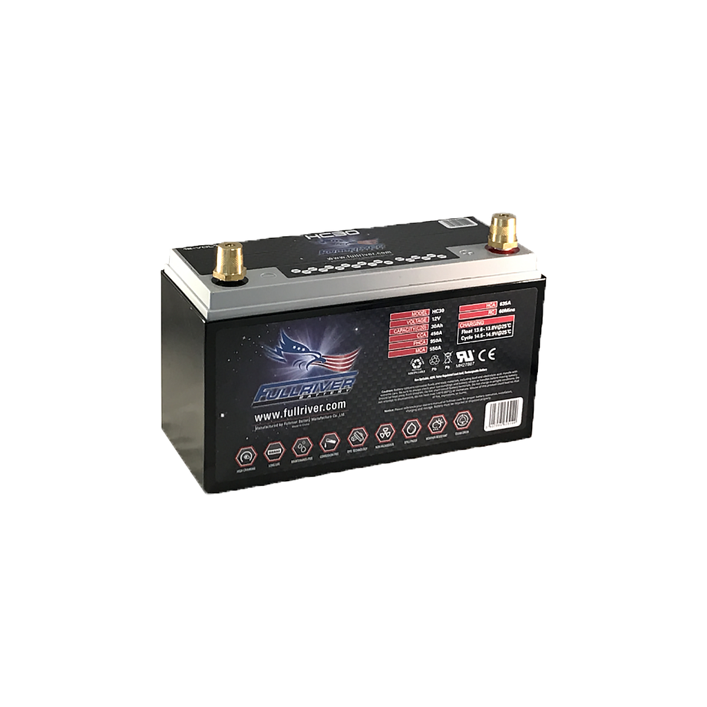 [HC30] Fullriver Hc 12V 450Cca Agm Battery