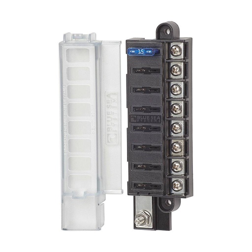 [BS-5046B] Blade Fuse 8 Circuit W/Cover