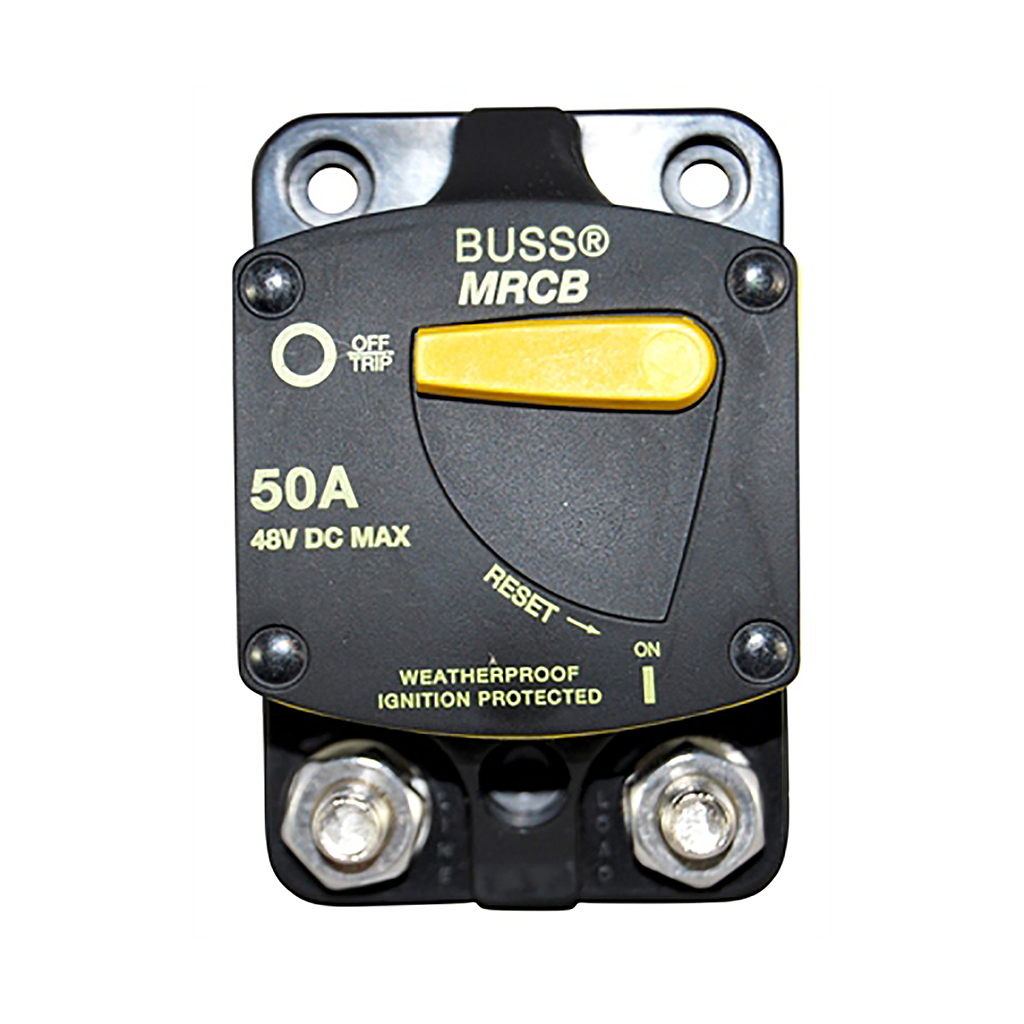Bussmann 50A Manual Reset Circuit Breaker