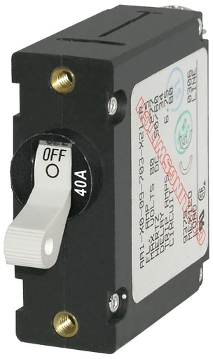 [BS-7226B] Bluesea Circuit Breaker AA1 Toggle 40A White