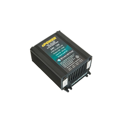 [EN-DC2412C-20] Enerdrive 24V-12V 20A Dc Converter Output 13.8V