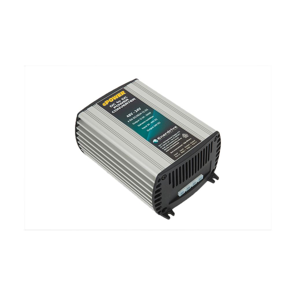 Enerdrive 48V-24V/12.5A Glv Iso DC-DC Converter