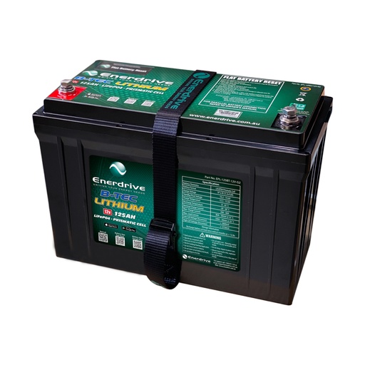 [EPL-125BT-12V] Enerdrive B-TEC 12V 125Ah LiFePO4 Battery