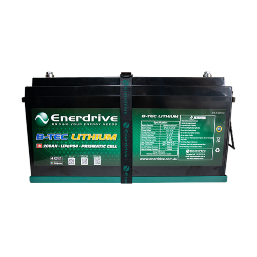 [EPL-200BT-12V-G2] Enerdrive B-TEC 12V 200Ah LiFePO4 Battery