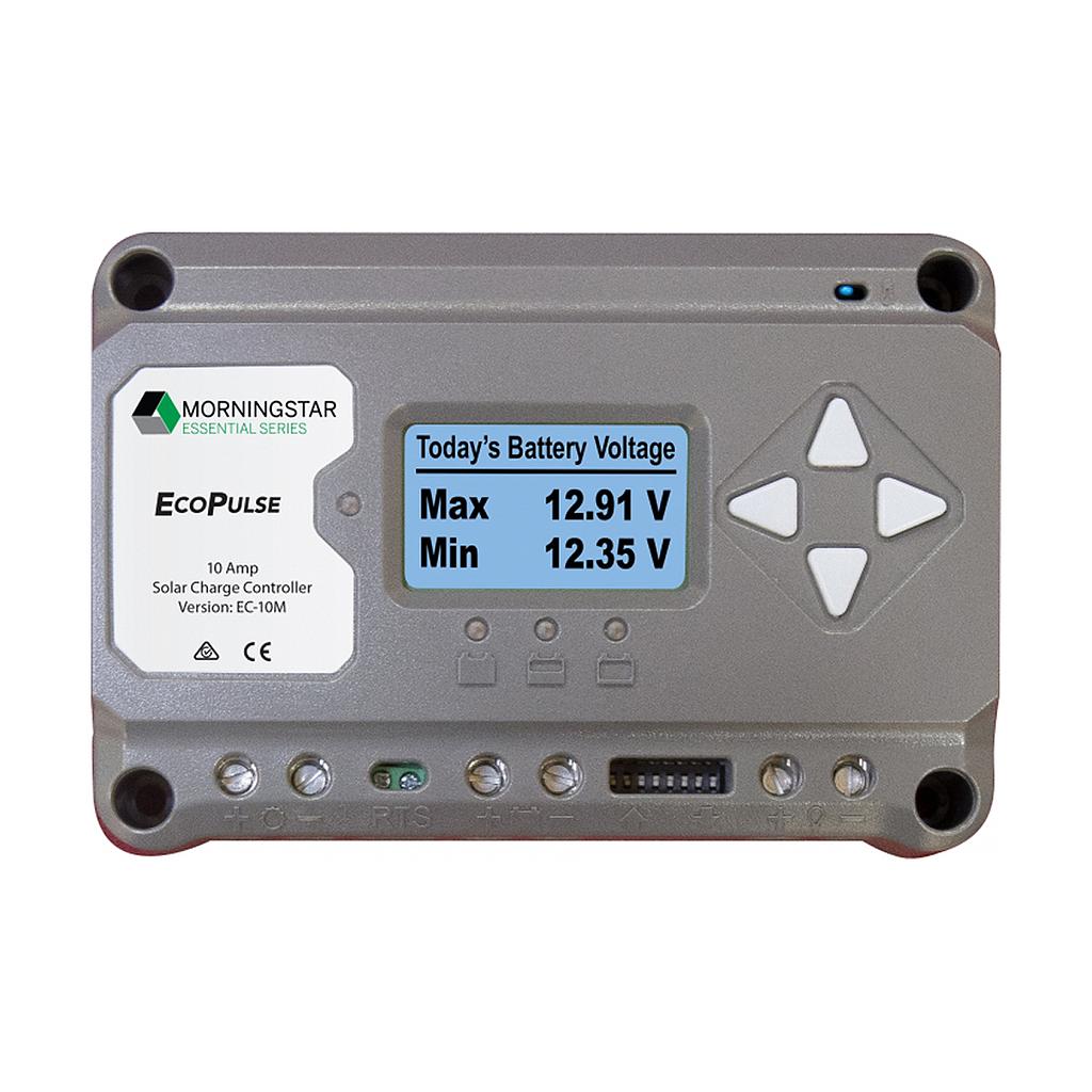 Morningstar EcoPulse PWM 10Amp with Meter