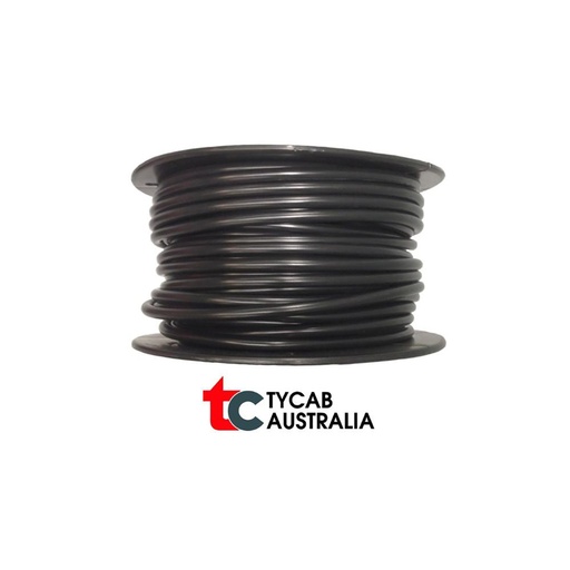 Tycab 13.5mm² Black Single 6B&S Cable