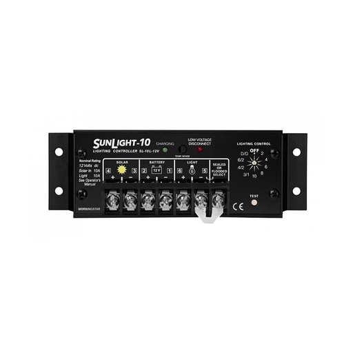 [SR-SL-10L-12V] Morningstar SunLight PWM 10Amp/12V/LVD