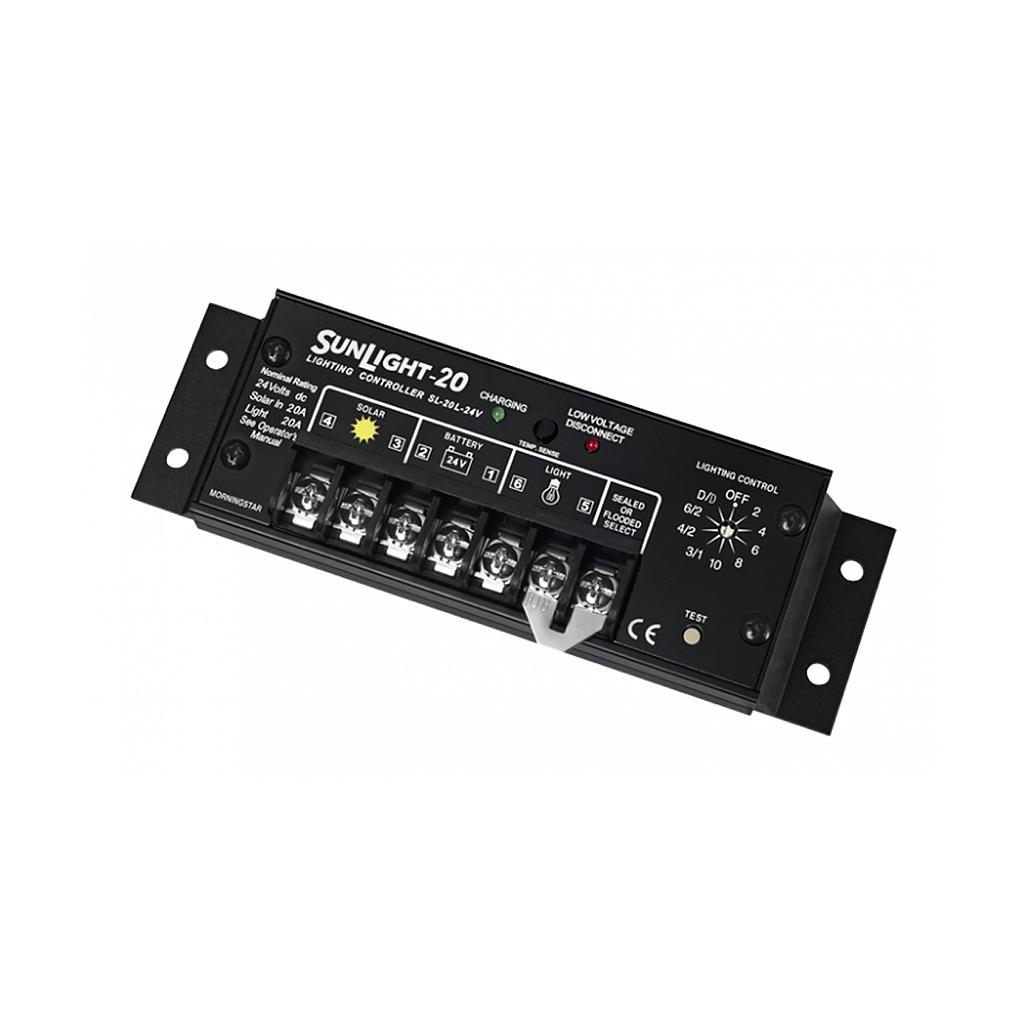 Morningstar SunLight PWM 20Amp/24V/LVD
