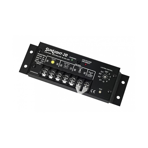 [SR-SL-20L-24V] Morningstar SunLight PWM 20Amp/24V/LVD
