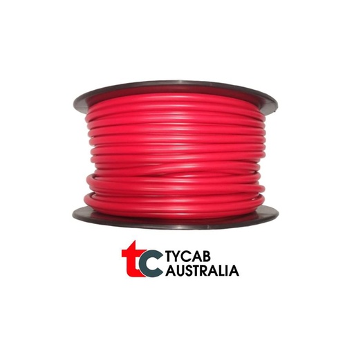 [C256R] Tycab 25mm² Red Single 3B&S Cable