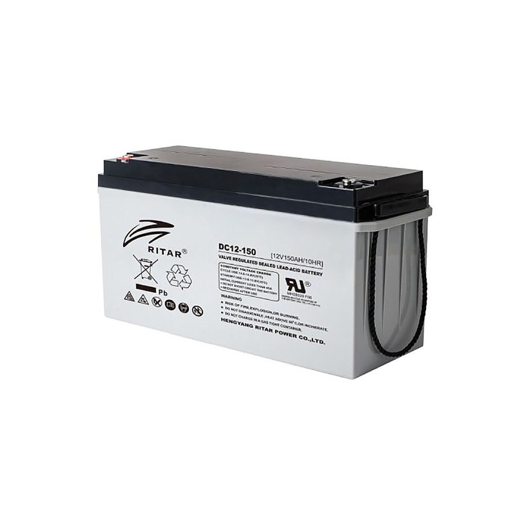 [RA12-150D] Ritar Deep Cycle 12V 150Ah Agm Battery