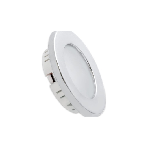 [0016031W] Dream Lighting 12V Warm White LED Recessed Mount Dot-Free Downlight 70mm Silver Shell