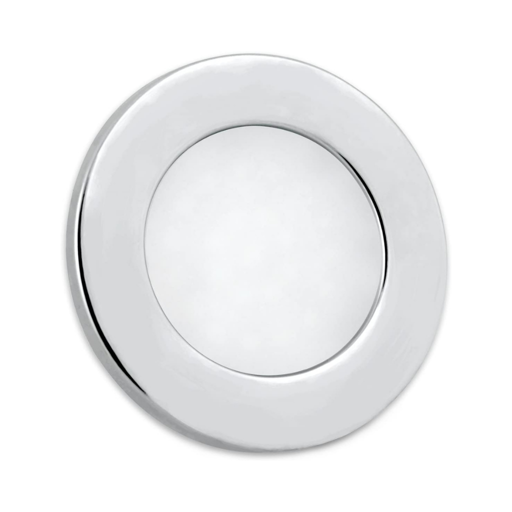 Dream Lighting 12V Warm White LED Recessed Mount Dot-Free Downlight 70mm Silver Shell