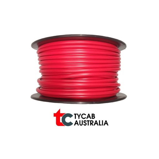 Tycab 13.5mm² Red Single 6B&S Cable