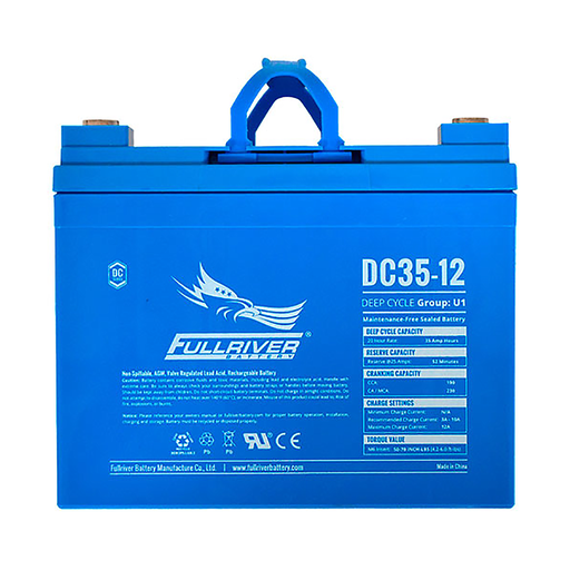 [DC35-12A] Fullriver DC 12V 35Ah AGM Battery
