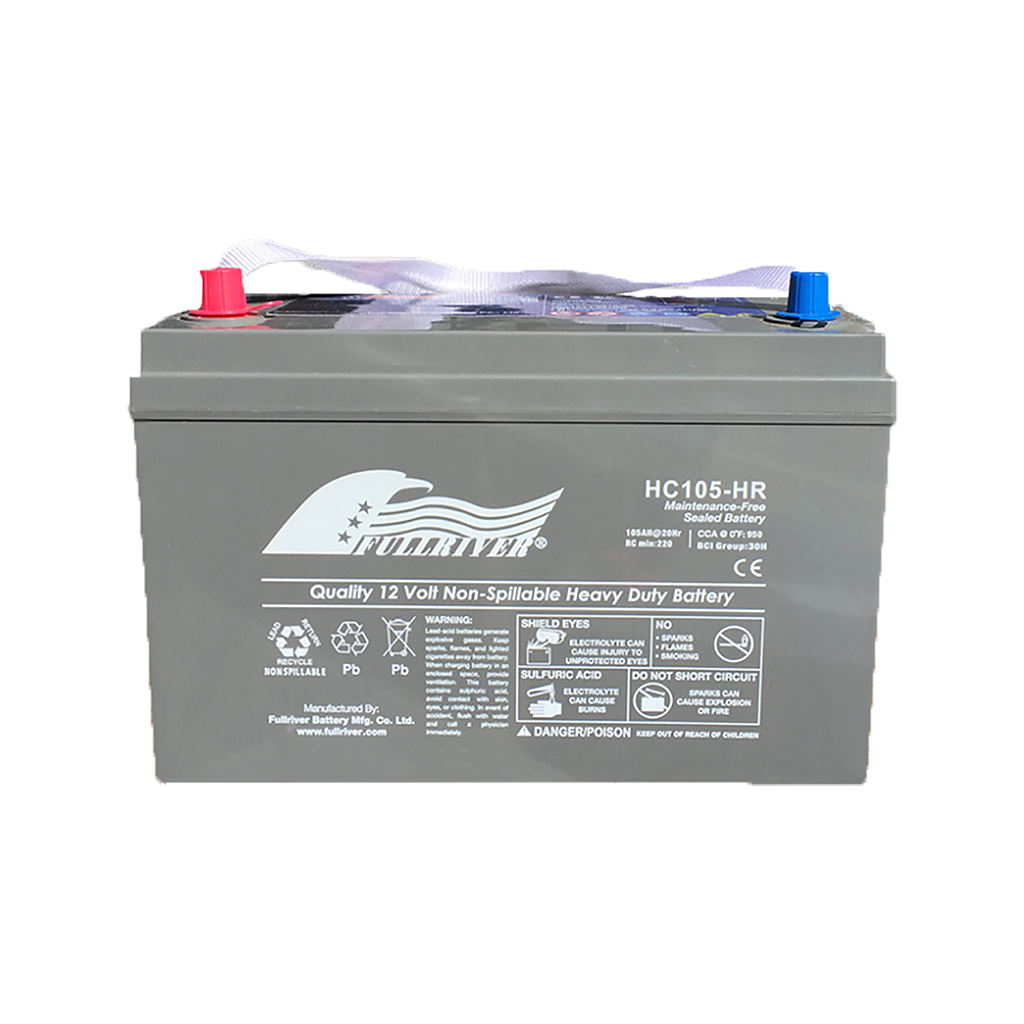 [HC105-HR] Fullriver HC 12V 105Ah AGM Battery