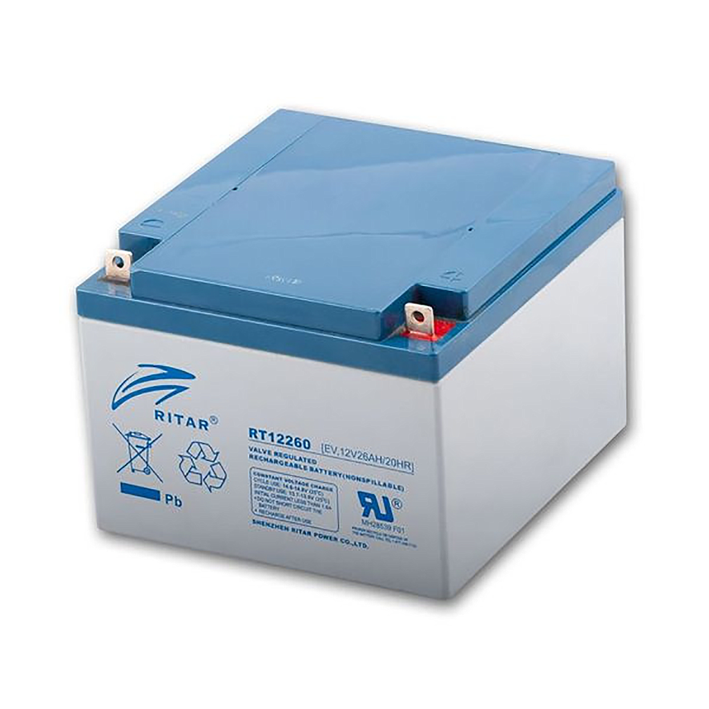Ritar EV 12V 26Ah AGM Battery