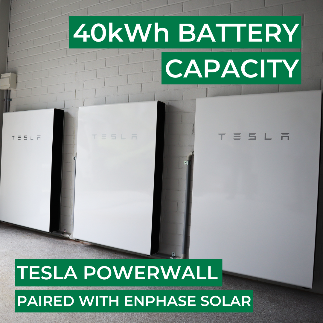 3x Tesla Powerwalls For Brisbane Residence