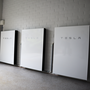 Stacked Tesla Powerwall Installation