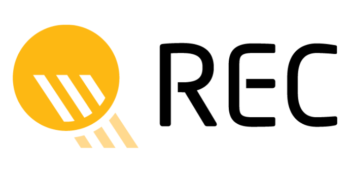 REC Solar panels logo