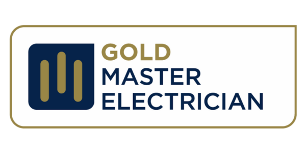 Gold Master Electrician Logo