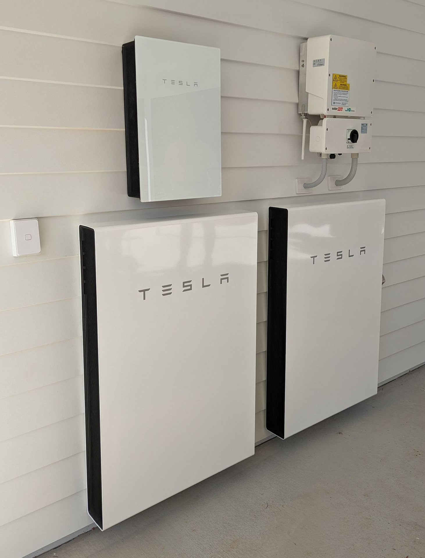 Tesla Powerwalls Installation