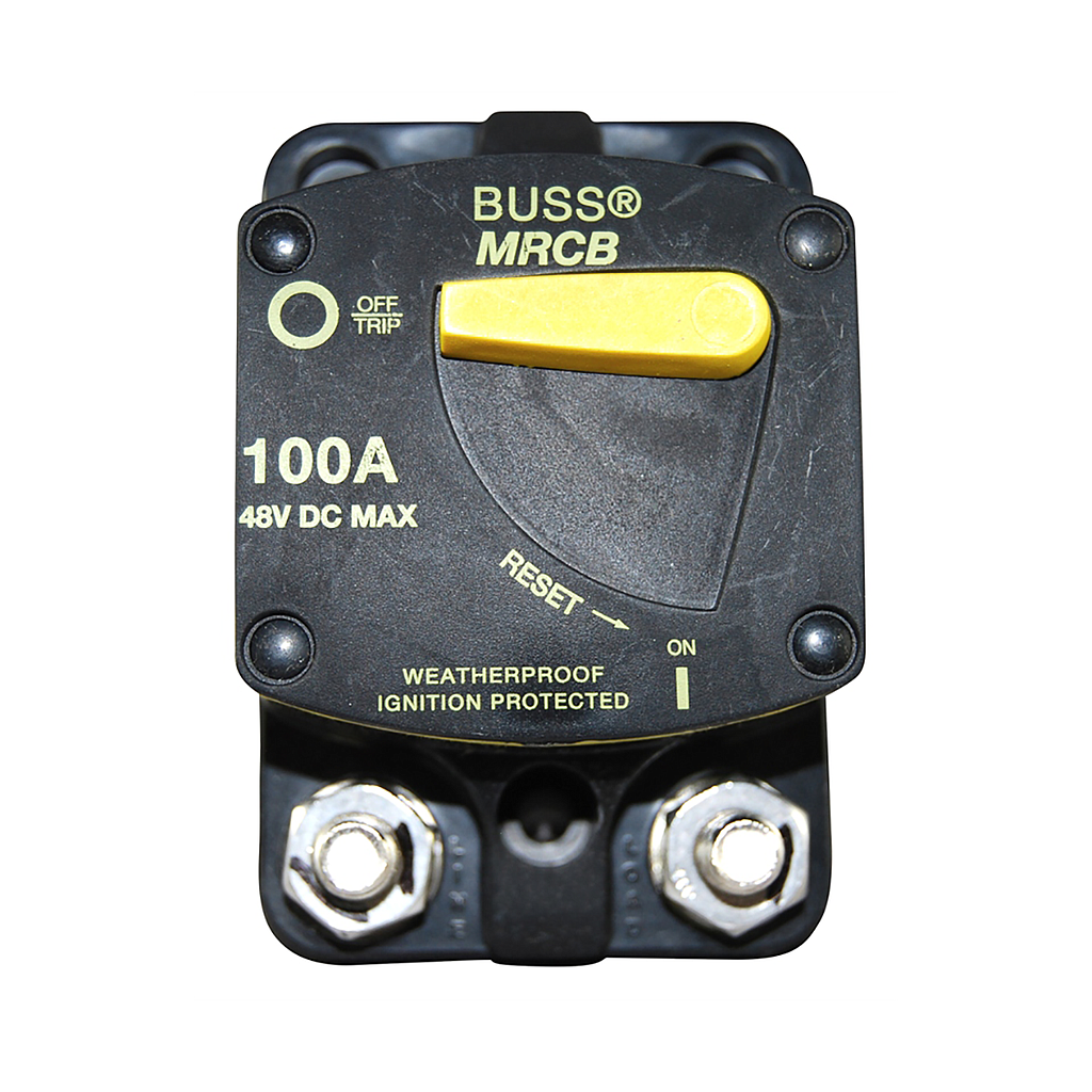 [CB187F100] Bussmann 100A Manual Reset Circuit Breaker