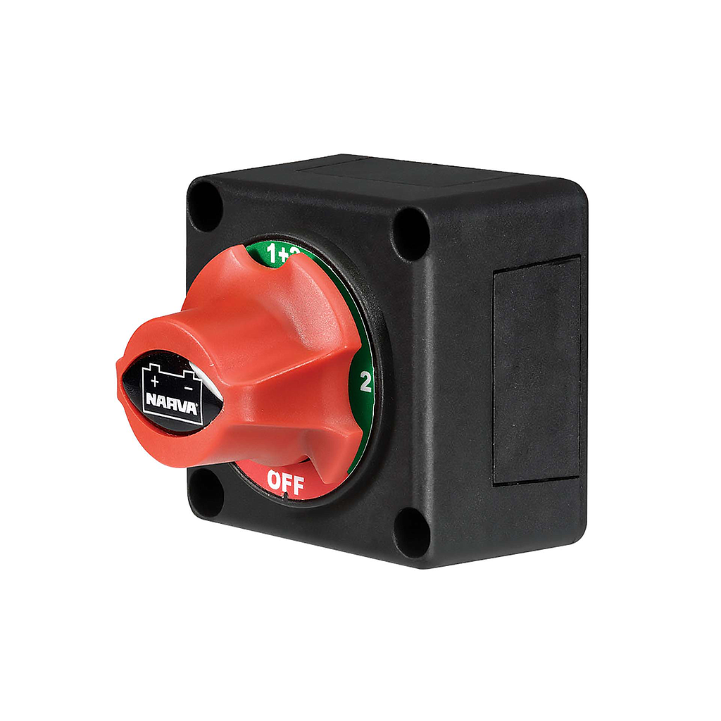 [61084BL] Narva 4 Position Rotary Battery Master Switch